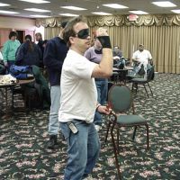 Joe D throwing, 2004 tournament